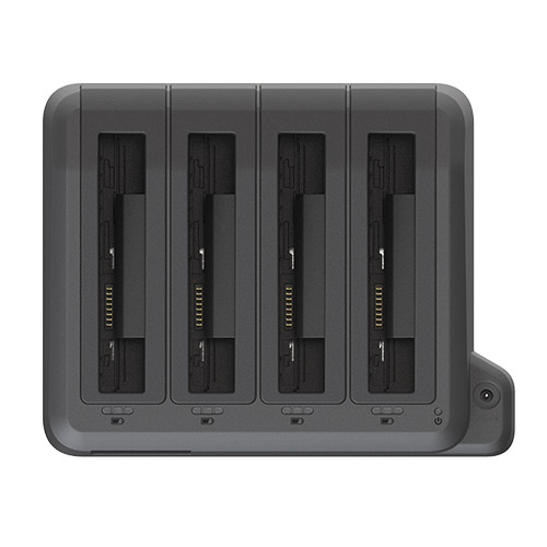 4スロットバッテリ充電器