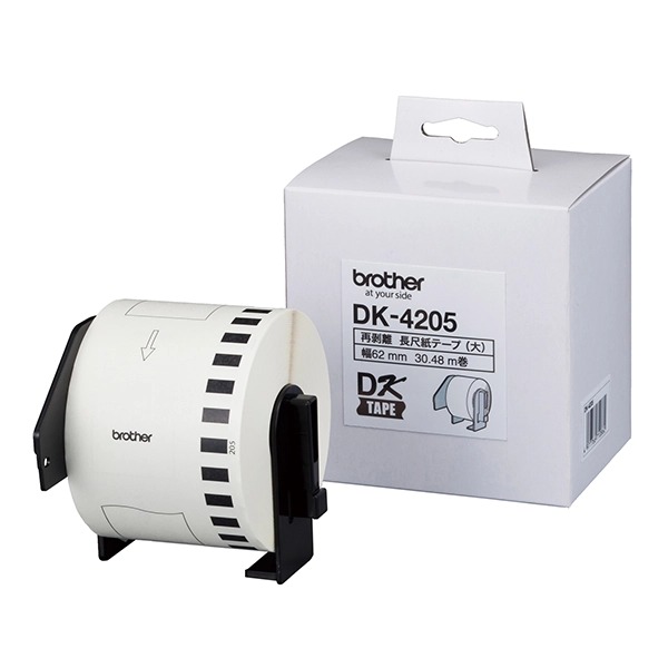 ブラザー DK-2251 再剥離 長尺テープ(大) ラベルロール紙 の画像