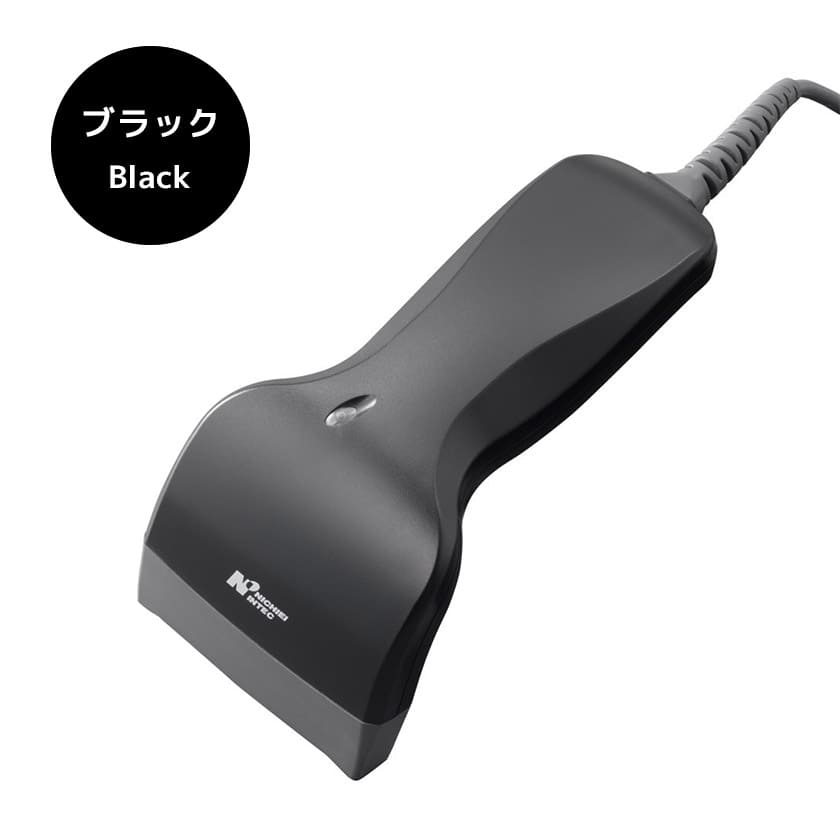 日栄インテックのバーコードリーダー FFTA10BP（黒モデル）のイメージ画像