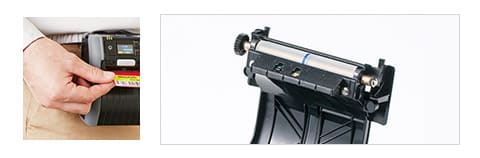 サトー 感熱モバイルラベルプリンター プチラパン 台紙のないライナーレスラベル対応