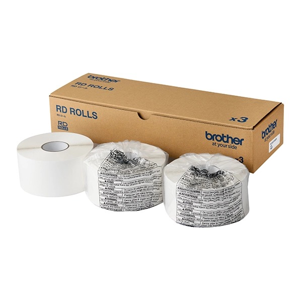 ブラザー RD-U12J6 プレカット紙ラベル の画像