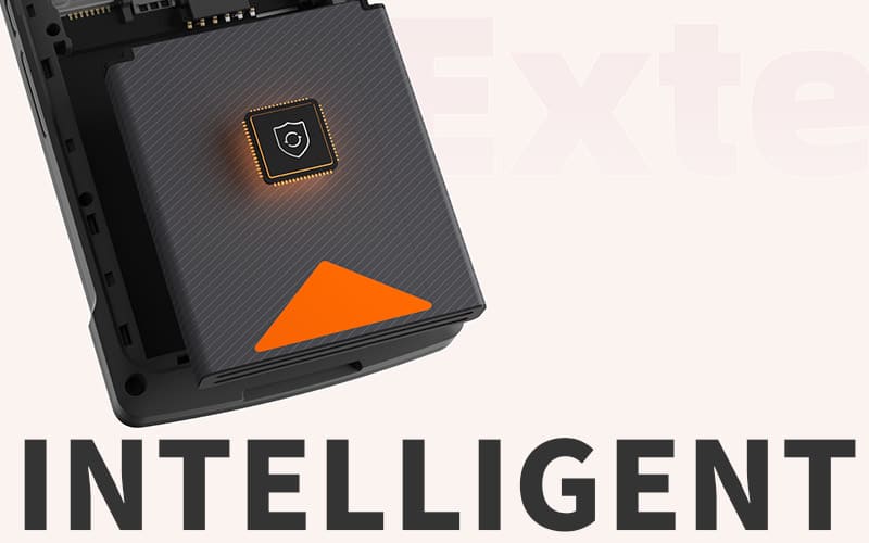 SUNMI V2s ハンディPOSターミナル インテリジェントバッテリー管理機能で過充電を防止