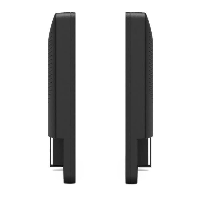 タッチパネルPC WAP-101の側面イメージ。