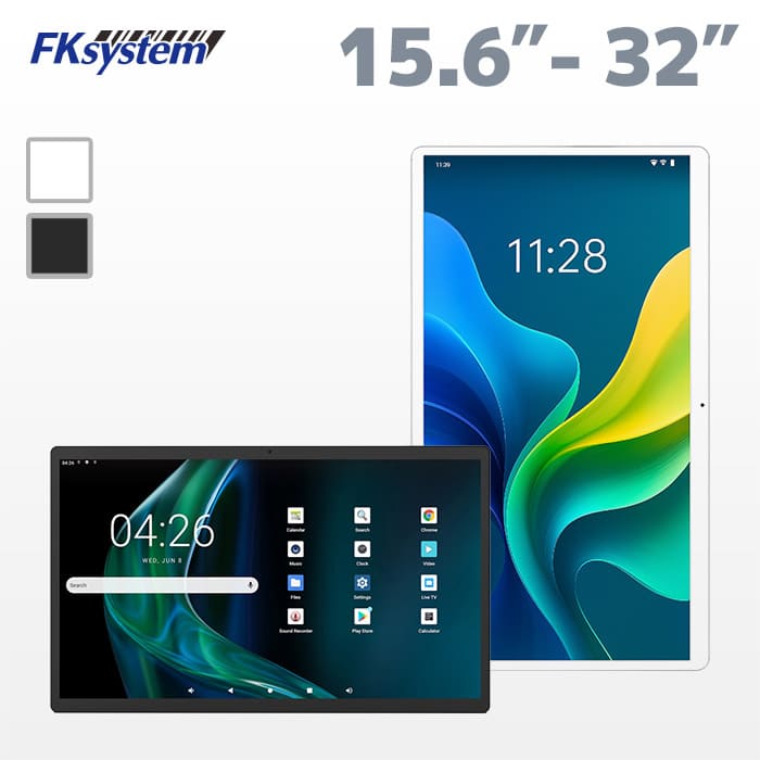 WAP-156/215/240/320 エフケイシステム Android搭載 バッテリーレス 壁掛けタッチパネルPC | FKsystem